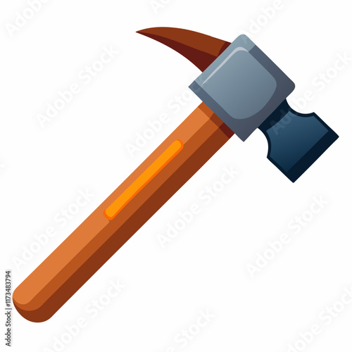 hammer isolated on white