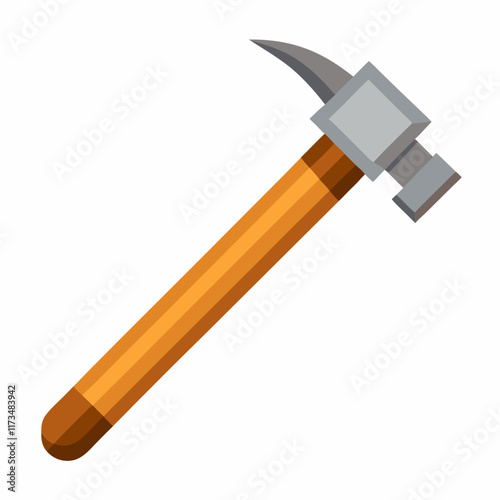 hammer isolated on white