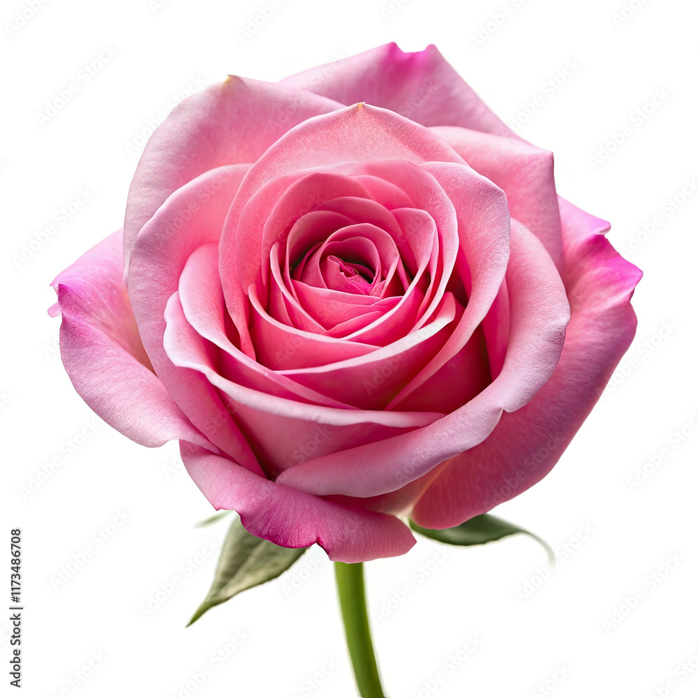 pink rose isolated on white pink rose isolated on white