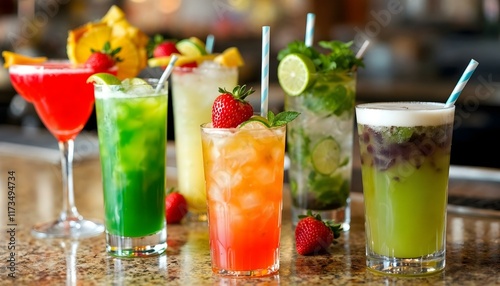 Composizione di cocktails