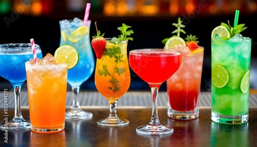Composizione di cocktails
