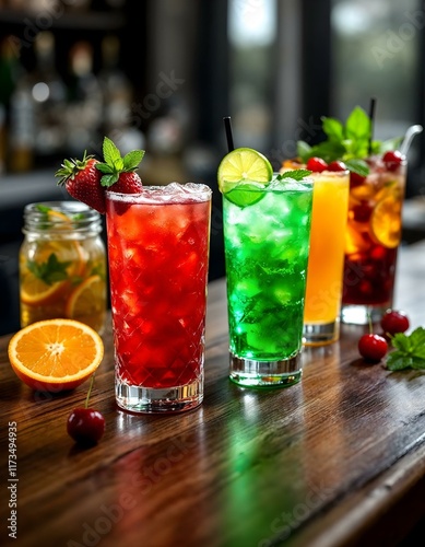 Composizione di cocktails