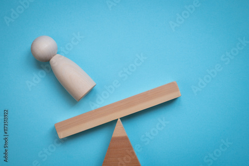 Loss of balance and stability. Psychological problems, burnout and stress, imbalance and emotional burnout.
