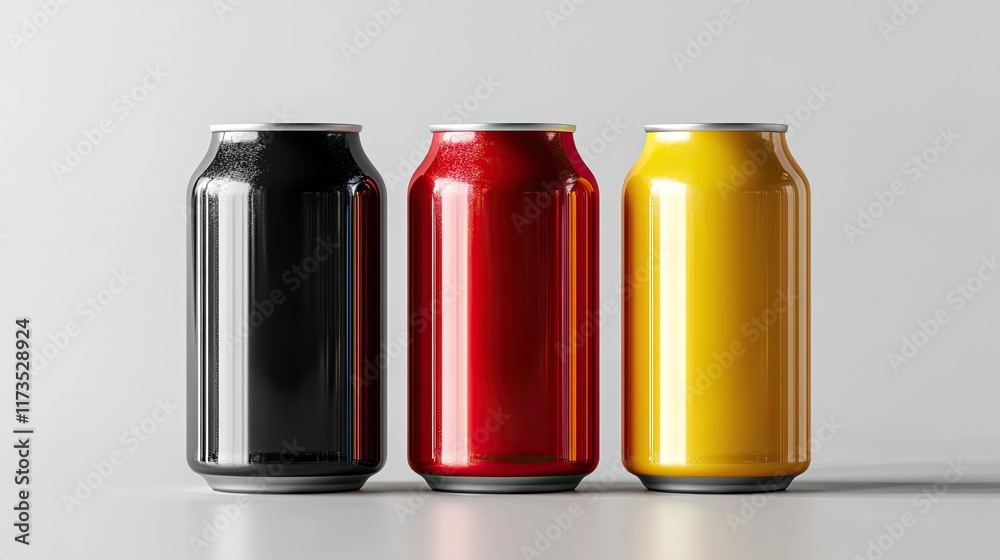 Soda Can Packaging Mockup Design Soda Can Packaging Mockup Design