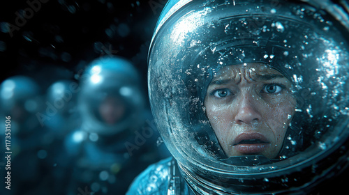 Nervous Expressions of Astronauts in Space Environment