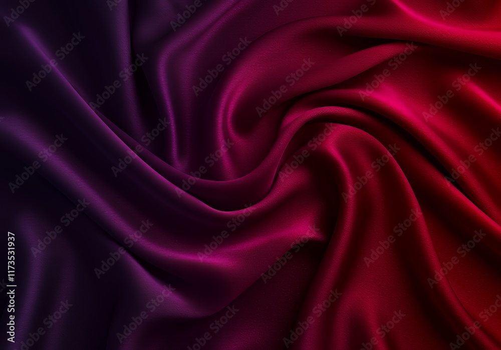 Obraz premium red silk fabric background