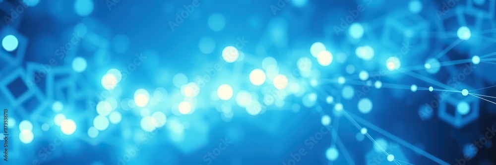 abstract blue data connections background with copy space abstract blue data connections background with copy space
