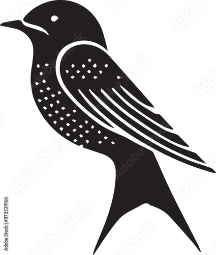 bird silhouette  icon