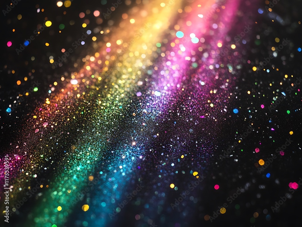 Abstract Glowing Lights in Vibrant Colors Cascading Against a Dark Background, Perfect for Futuristic and Festive Designs Abstract Glowing Lights in Vibrant Colors Cascading Against a Dark Background, Perfect for Futuristic and Festive Designs