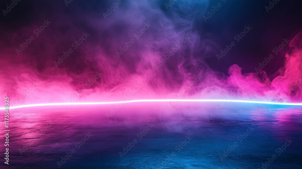 neon color line with abstract effect neon color line with abstract effect