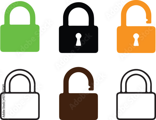 Lock icon bundles 