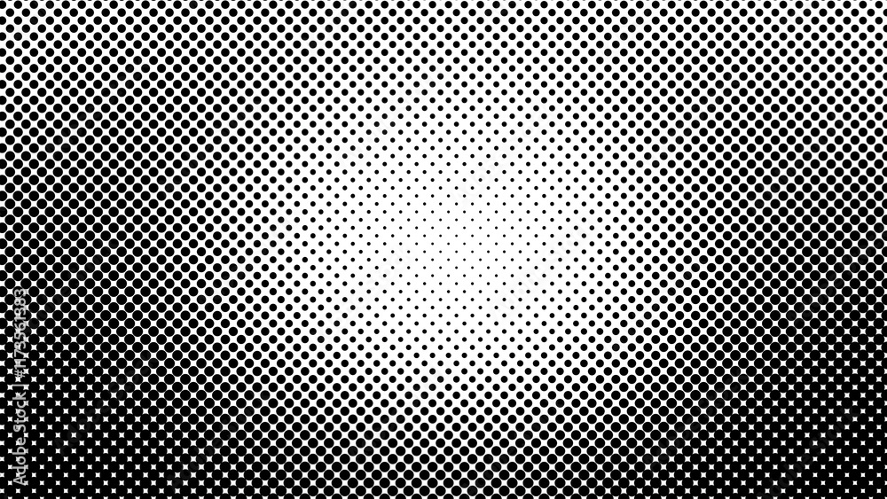 Black and white dotted halftone background PNG Black and white dotted halftone background PNG