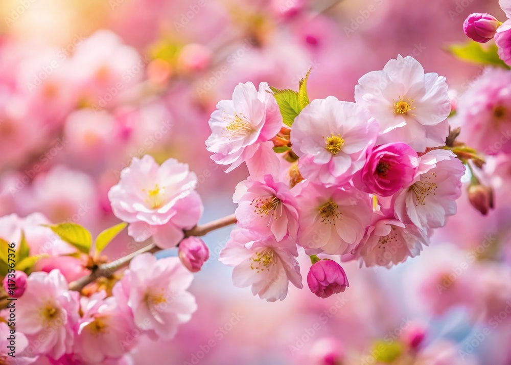 Springtime Cherry Blossom Frame: Delicate Pink Floral Background Texture for Food Photography Springtime Cherry Blossom Frame: Delicate Pink Floral Background Texture for Food Photography