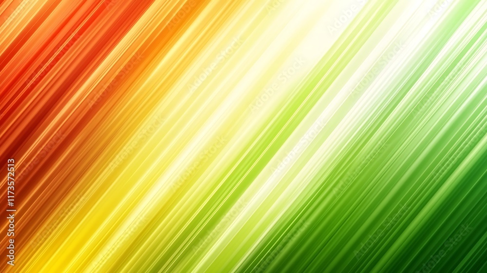 Obraz premium Abstract Diagonal Lines Gradient Background Red Yellow Green