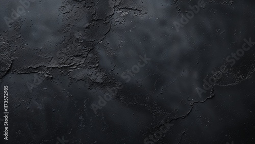 Abstract Black Background with Dark Gray Grunge Texture: Bold, Gritty Design Featuring Deep Tones and Raw, Urban Artistic Energy for a Modern Expression