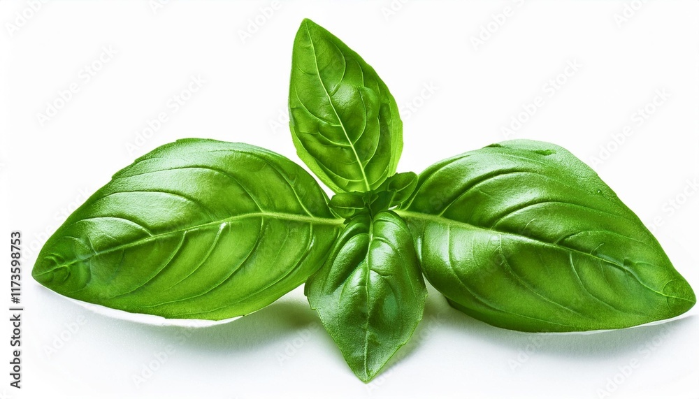 fresh green basil leaf fresh green basil leaf