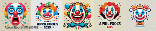 Image of clowns celebrating April Fool's Day