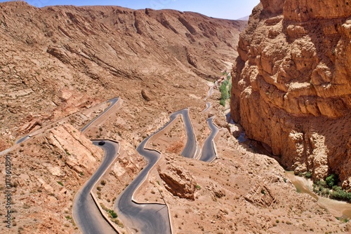 Valle del Dades, Marruecos, paisaje  photo