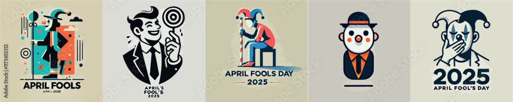 Image of clowns celebrating April Fool's Day Image of clowns celebrating April Fool's Day