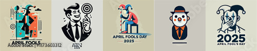 Image of clowns celebrating April Fool's Day