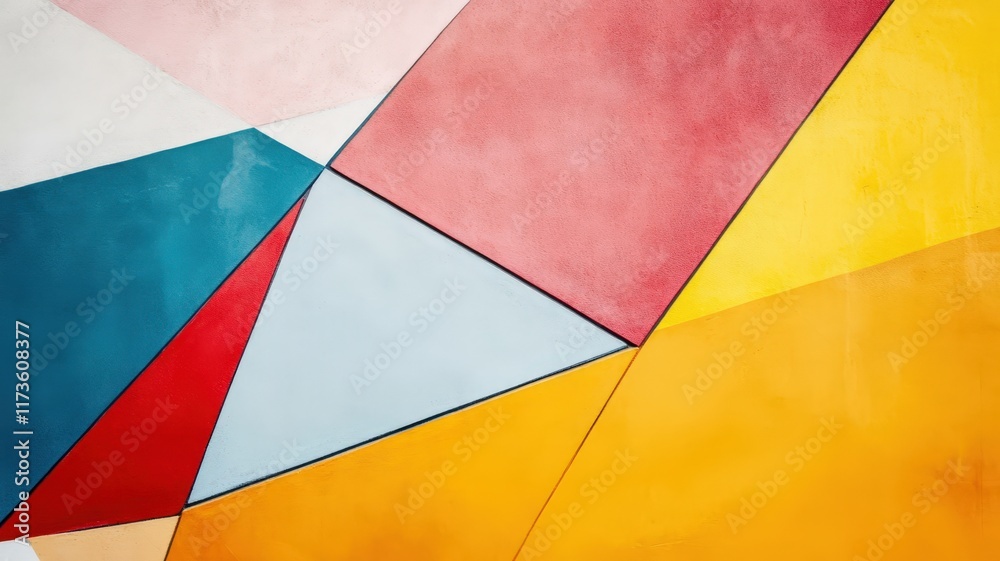 Colorful abstract painting with a lot of different shapes and colors Colorful abstract painting with a lot of different shapes and colors