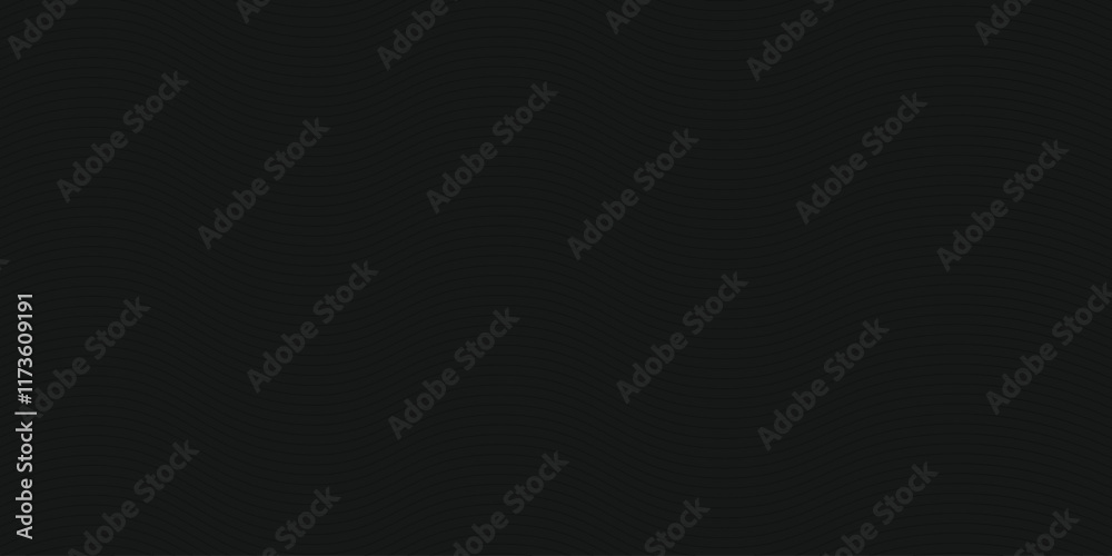 Abstract layers of black paper. Vector geometric illustration of carbon line shapes luxury background.