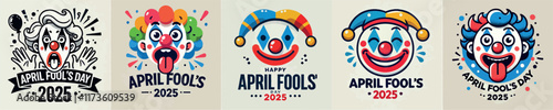 Image of clowns celebrating April Fool's Day