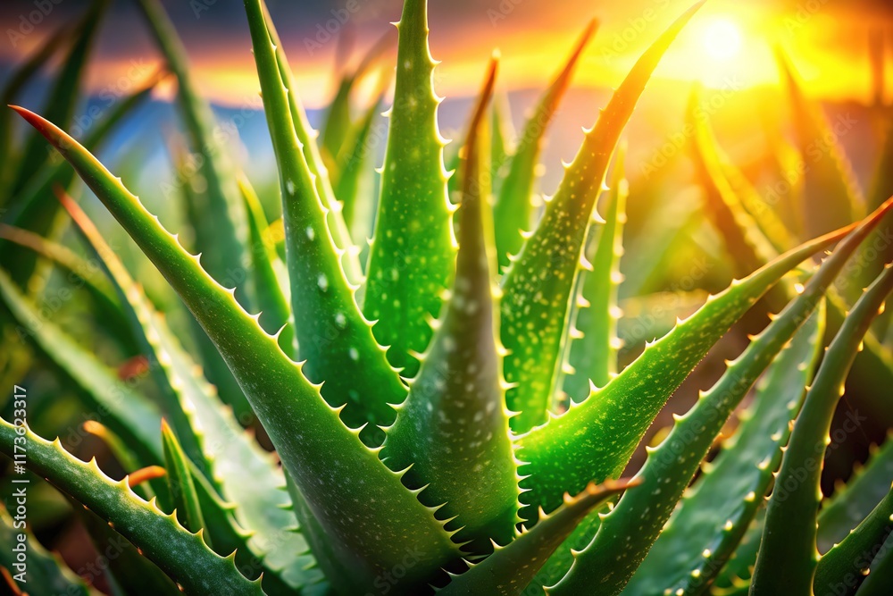 Anti-aging Aloe Vera cream. Silhouette leaves, vibrant glow. Anti-aging Aloe Vera cream. Silhouette leaves, vibrant glow.