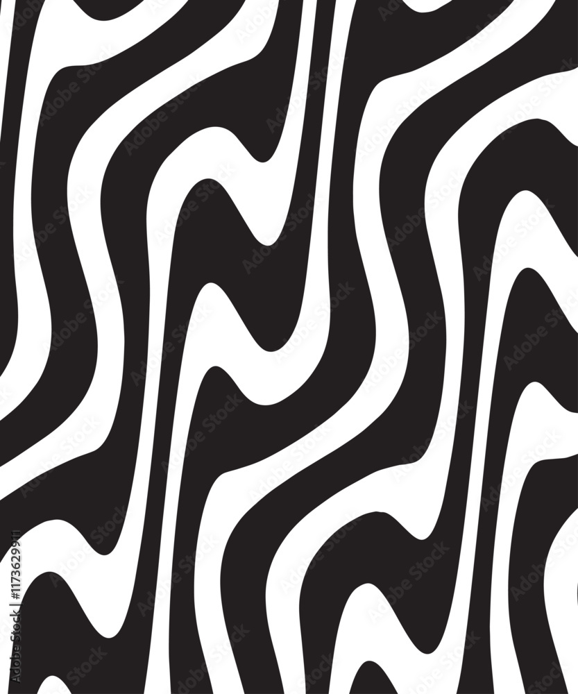 Obraz premium Pattern with hand drawn lines background 