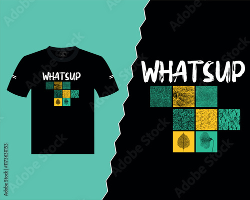 What's Up Vector T-Shirt Design