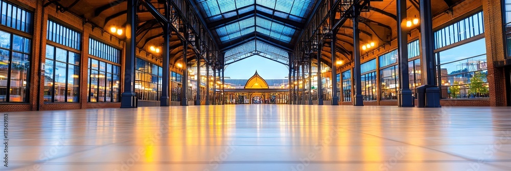 Fototapeta premium train station
