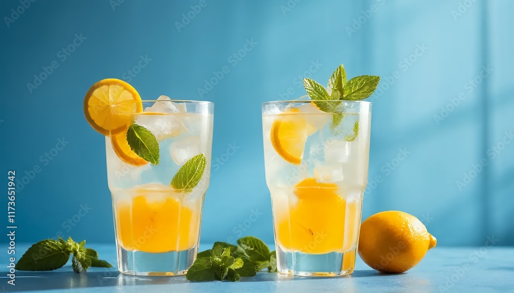 Refreshing Lemonade with Mint: A Summer Delight Refreshing Lemonade with Mint: A Summer Delight