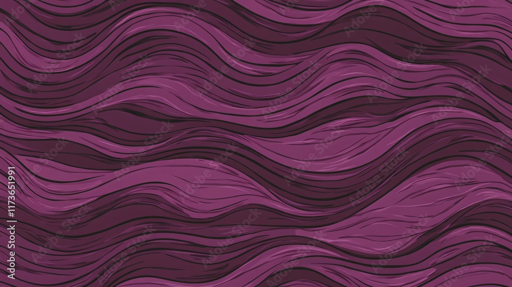 Obraz premium Abstract Purple Wave Pattern Background Texture