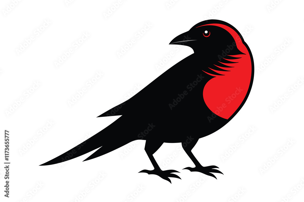 Fototapeta premium Red Crossbill J.eps