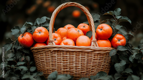 oranges in crate