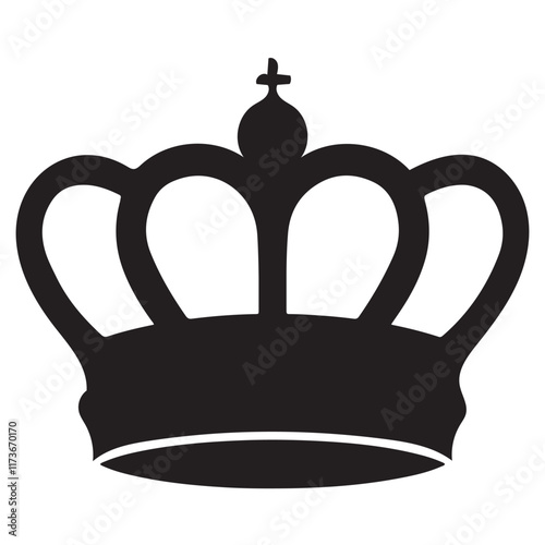 Crown icons set. Crown symbol collection. Vector illustration
