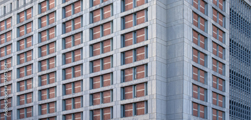 metropolitan detention facility (jail prison building in industry city sunset park brooklyn new york) famous criminals accused of crime awaiting trial federal holding area bricked up red brick windows