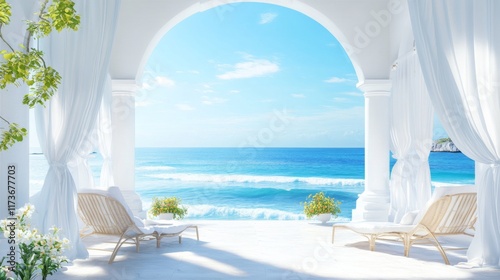 Elegant Coastal Architecture with Panoramic Water Views