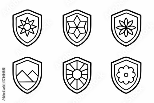 Clean and Elegant Logo Icon Set