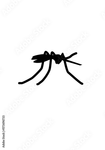 MOSQUITO IMAGEN BLACK ICON 