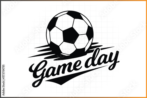 Game Day Soccer T-shirt Design