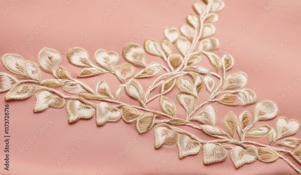 Obraz premium A vibrant pattern of hearts intertwined leaves, creating a dynamic and romantic design.