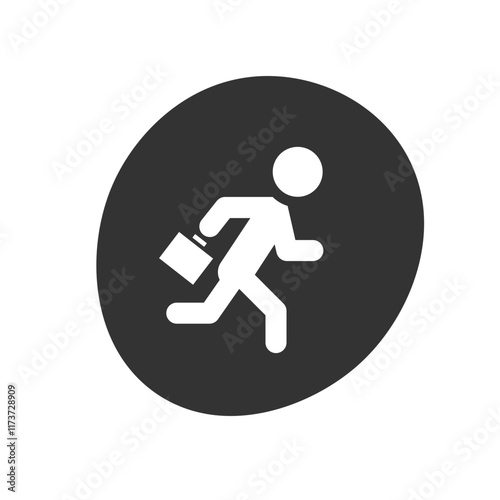 Businessman Running