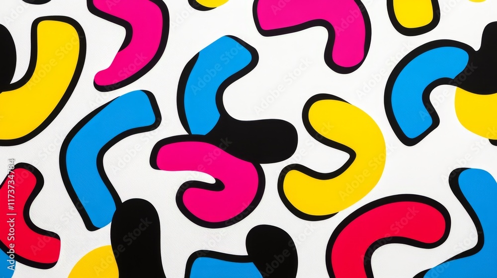 Abstract Colorful Shapes Pattern - Vibrant, playful, geometric, modern, and bold design. Abstract shapes create a dynamic visual. Abstract Colorful Shapes Pattern - Vibrant, playful, geometric, modern, and bold design. Abstract shapes create a dynamic visual.