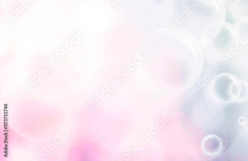 Pink abstract background blur  with bokeh