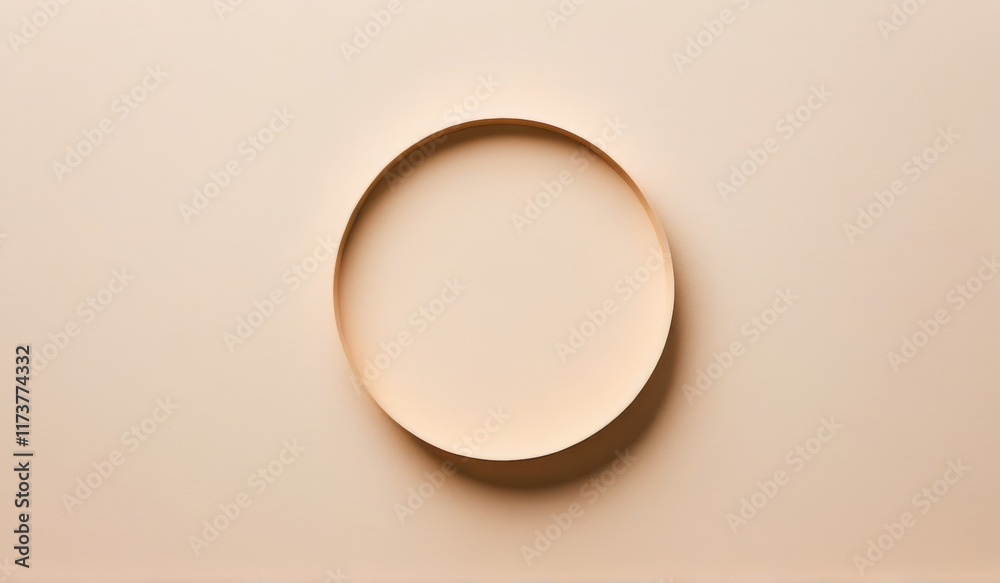 A minimalist image of a perfectly round, off-white disc against a neutral backdrop. A minimalist image of a perfectly round, off-white disc against a neutral backdrop.