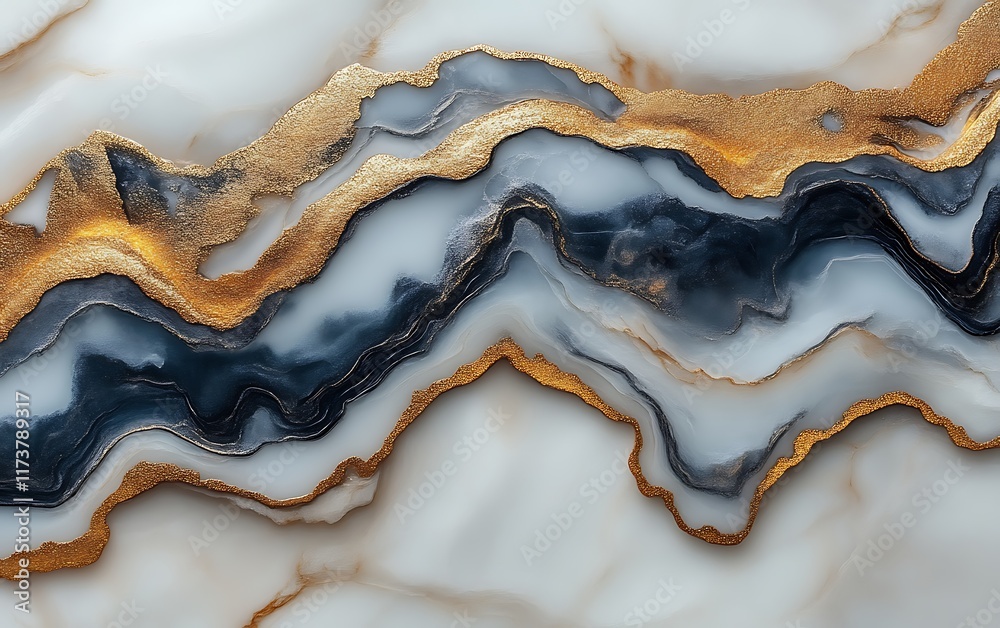 Abstract marble texture with gold veins. Abstract marble texture with gold veins.