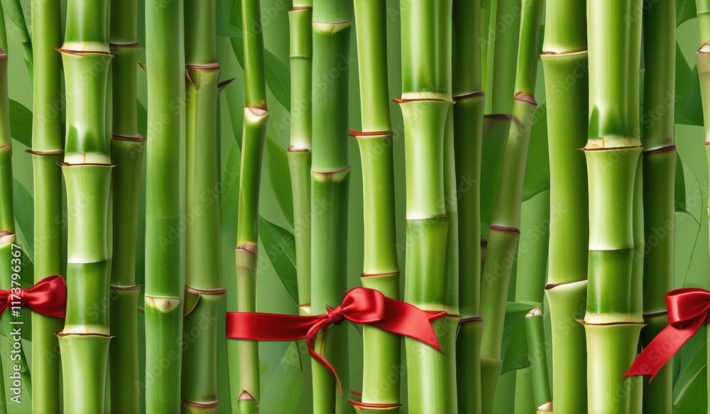 A dense grove of tall, slender bamboo stalks bathed in warm sunlight, creating a serene and tranquil scene. A dense grove of tall, slender bamboo stalks bathed in warm sunlight, creating a serene and tranquil scene.