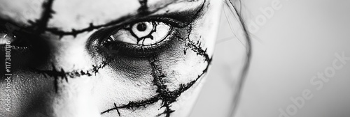 ash wednesday stigmata horror concept