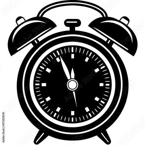 alarm clock vector illustration